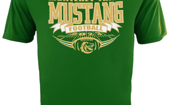 Adult Green Mustang T-Shirt